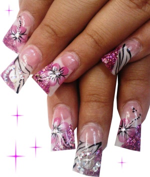 nail acrylic encapsulation